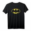 Batman Classic Logo Distressed T-Shirt - Offiziell lizenziertes Batman Superhelden-Shirt für Kinder, Damen & Herren