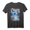 Lilo & Stitch HapOwl T-Shirt - Offiziell Lizenzierte Disney Kleidung mit Ohana Means Family Motiv