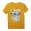 Lilo & Stitch HapOwl T-Shirt - Offiziell Lizenzierte Disney Kleidung mit Ohana Means Family Motiv