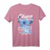 Lilo & Stitch HapOwl T-Shirt - Offiziell Lizenzierte Disney Kleidung mit Ohana Means Family Motiv