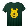 HapOwl Winnie The Pooh Großes Gesicht T-Shirt - Offiziell Lizenzierte Cartoon Vintage Kleidung für Damen, Herren, Jungen und Mädchen
