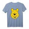 HapOwl Winnie The Pooh Großes Gesicht T-Shirt - Offiziell Lizenzierte Cartoon Vintage Kleidung für Damen, Herren, Jungen und Mädchen