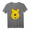 HapOwl Winnie The Pooh Großes Gesicht T-Shirt - Offiziell Lizenzierte Cartoon Vintage Kleidung für Damen, Herren, Jungen und Mädchen