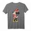 HapOwl Mickey & Friends Minnie Portrait T-Shirt - Offiziell Lizenzierte Disney Kleidung für Disney Fans