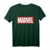 Marvel Classic Logo mit Icons T-Shirt – Offizielles Marvel Merchandise für Männer, Frauen, Jungen und Mädchen