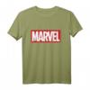 Marvel Classic Logo mit Icons T-Shirt – Offizielles Marvel Merchandise für Männer, Frauen, Jungen und Mädchen