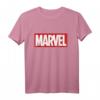 Marvel Classic Logo mit Icons T-Shirt – Offizielles Marvel Merchandise für Männer, Frauen, Jungen und Mädchen