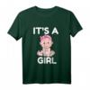 It's A Girl Babyparty T-Shirt - Lustiges Gender Reveal Party Shirt für Gäste, Team Girl & Baby Showers Geschenkidee