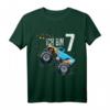 Kinder 7 Jahre Monster Truck Geburtstag Shirt für Jungen und Mädchen – Buntes, klassisch geschnittenes T-Shirt für Kindergeburtstag und Party