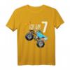 Kinder 7 Jahre Monster Truck Geburtstag Shirt für Jungen und Mädchen – Buntes, klassisch geschnittenes T-Shirt für Kindergeburtstag und Party
