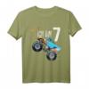 Kinder 7 Jahre Monster Truck Geburtstag Shirt für Jungen und Mädchen – Buntes, klassisch geschnittenes T-Shirt für Kindergeburtstag und Party