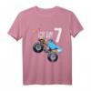 Kinder 7 Jahre Monster Truck Geburtstag Shirt für Jungen und Mädchen – Buntes, klassisch geschnittenes T-Shirt für Kindergeburtstag und Party