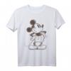 HapOwl Mickey Mouse Pencil Sketch Original T-Shirt - Offiziell lizenziertes Disney-Design für Fans