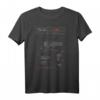 HapOwl Stratocaster Diagram Boxes Guitar T-Shirt - Vintage Musik Design für Männer und Frauen, Offiziell Lizenzierte Guitar T-Shirts