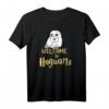HapOwl Hedwig Welcome to Hogwarts T-Shirt – Authentisches Harry Potter Fanartikel für Fans und Geburtstagskinder