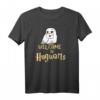 HapOwl Hedwig Welcome to Hogwarts T-Shirt – Authentisches Harry Potter Fanartikel für Fans und Geburtstagskinder