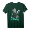 Marvel Guardians Vol. 2 Baby Groot Neon Kassette Grafik T-Shirt – Offiziell lizenziertes Marvel Merchandise für Fans