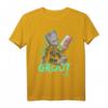 Marvel Guardians Vol. 2 Baby Groot Neon Kassette Grafik T-Shirt – Offiziell lizenziertes Marvel Merchandise für Fans