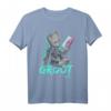 Marvel Guardians Vol. 2 Baby Groot Neon Kassette Grafik T-Shirt – Offiziell lizenziertes Marvel Merchandise für Fans