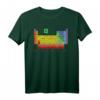 Buntes Periodensystem der Elemente T-Shirt – Das perfekte Geschenk für Chemielehrer, Schüler und Chemie-Profis