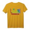 Buntes Periodensystem der Elemente T-Shirt – Das perfekte Geschenk für Chemielehrer, Schüler und Chemie-Profis