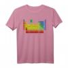 Buntes Periodensystem der Elemente T-Shirt – Das perfekte Geschenk für Chemielehrer, Schüler und Chemie-Profis