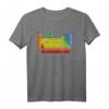 Buntes Periodensystem der Elemente T-Shirt – Das perfekte Geschenk für Chemielehrer, Schüler und Chemie-Profis