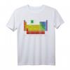 Buntes Periodensystem der Elemente T-Shirt – Das perfekte Geschenk für Chemielehrer, Schüler und Chemie-Profis