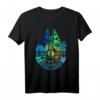 Star Wars Millennium Falke Aquarell Tintenspritzer T-Shirt - Offiziell lizensiertes Star Wars Merchandise für Fans