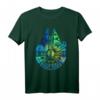 Star Wars Millennium Falke Aquarell Tintenspritzer T-Shirt - Offiziell lizensiertes Star Wars Merchandise für Fans