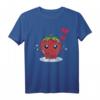 Kawaii Erdbeeren Liebhaber Rote Beeren Herz Frucht T-Shirt – Süßes Erdbeer Design für Beerenfans und Sommerliebhaber
