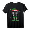 Chef Elf Weihnachts-T-Shirt für die Familie - Lustiges Elf Outfit für Weihnachten, Kinder, Erwachsene & Großeltern