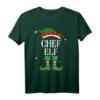 Chef Elf Weihnachts-T-Shirt für die Familie - Lustiges Elf Outfit für Weihnachten, Kinder, Erwachsene & Großeltern