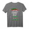 Chef Elf Weihnachts-T-Shirt für die Familie - Lustiges Elf Outfit für Weihnachten, Kinder, Erwachsene & Großeltern