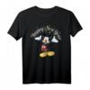 HapOwl Mickey Mouse T-Shirt - Offiziell lizenziertes Disney Shirt mit Happy New Year Motiv für Fans und Feierlichkeiten