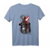 Star Wars Darth Vader Lightsaber Cross Body Portrait T-Shirt - Offiziell lizenziertes Star Wars Merchandise für Fans