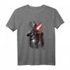 Star Wars Darth Vader Lightsaber Cross Body Portrait T-Shirt - Offiziell lizenziertes Star Wars Merchandise für Fans