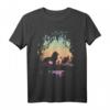 HapOwl Lion King T-Shirt - Colorful Sunset Silhouette für Best Friends, Offiziell lizenziertes Disney Fan-Shirt