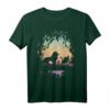 HapOwl Lion King T-Shirt - Colorful Sunset Silhouette für Best Friends, Offiziell lizenziertes Disney Fan-Shirt