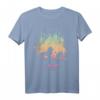 HapOwl Lion King T-Shirt - Colorful Sunset Silhouette für Best Friends, Offiziell lizenziertes Disney Fan-Shirt