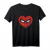 Marvel Spider-Man Heart T-Shirt - Offizielles Marvel Merchandise für Frauen, Männer, Jungen und Mädchen
