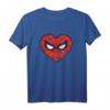 Marvel Spider-Man Heart T-Shirt - Offizielles Marvel Merchandise für Frauen, Männer, Jungen und Mädchen