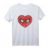 Marvel Spider-Man Heart T-Shirt - Offizielles Marvel Merchandise für Frauen, Männer, Jungen und Mädchen