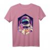 Vaporwave Astronaut im Weltall T-Shirt - Retro Aesthetic Streetwear für Anime, Eboy, Egirl & 80s/90s Fans, Perfekt für Geburtstage & Weihnachten