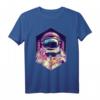 Vaporwave Astronaut im Weltall T-Shirt - Retro Aesthetic Streetwear für Anime, Eboy, Egirl & 80s/90s Fans, Perfekt für Geburtstage & Weihnachten