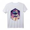 Vaporwave Astronaut im Weltall T-Shirt - Retro Aesthetic Streetwear für Anime, Eboy, Egirl & 80s/90s Fans, Perfekt für Geburtstage & Weihnachten
