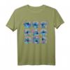 HapOwl Lilo and Stitch Moods T-Shirt – Offizielles Disney Merchandise für Frauen, Männer, Jungen & Mädchen, Lustige & Süße Stitch T-Shirts