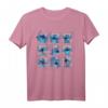 HapOwl Lilo and Stitch Moods T-Shirt – Offizielles Disney Merchandise für Frauen, Männer, Jungen & Mädchen, Lustige & Süße Stitch T-Shirts