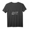 Damen Coca-Cola Twin Coke Logos T-Shirt mit V-Ausschnitt - Offiziell Lizenzierte Markenmode für Coca-Cola Fans