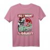 Star Wars Darth Vader All I Want For Christmas Is The Galaxy T-Shirt - Offiziell Lizenzierte Weihnachtskleidung für Star Wars Fans